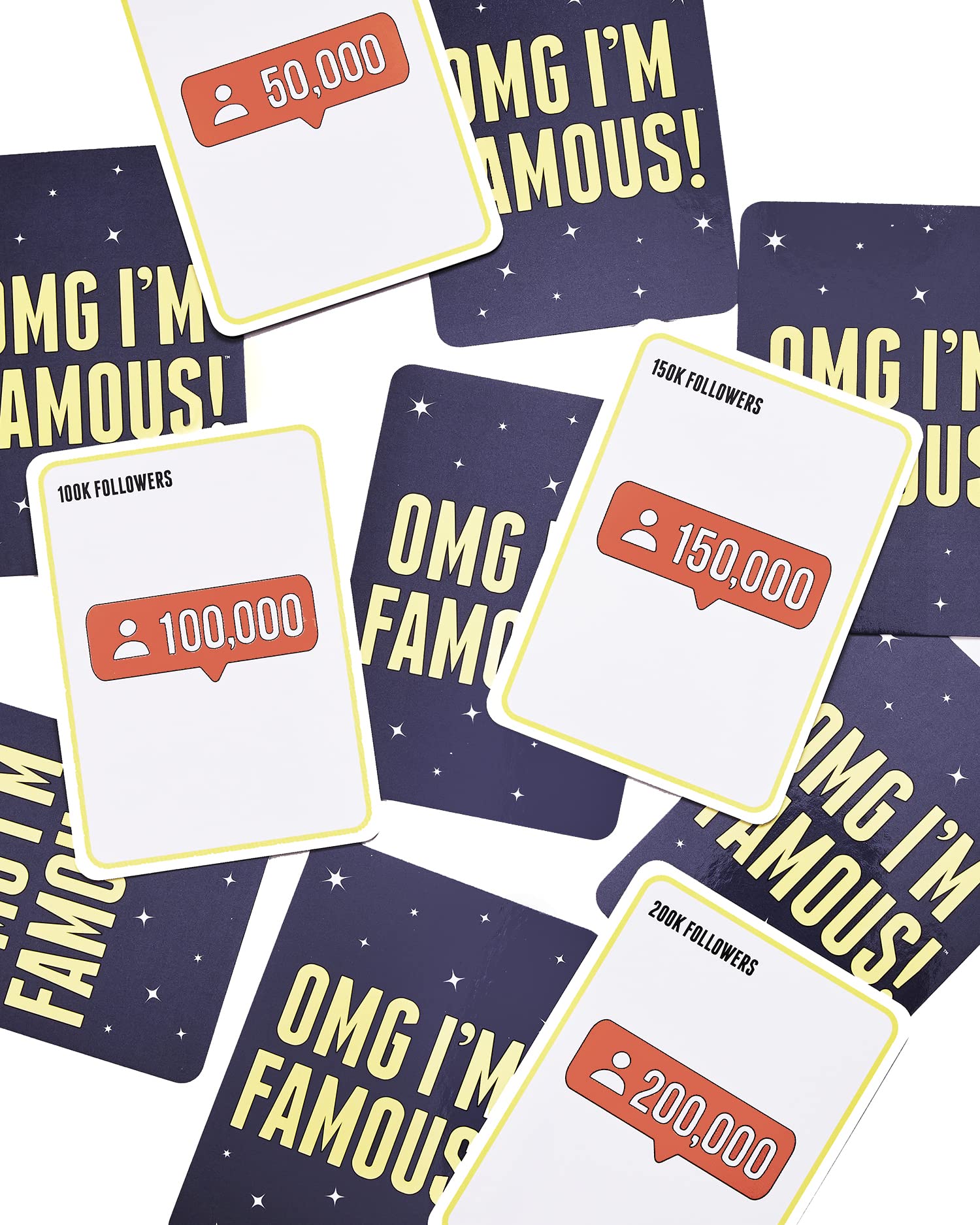 DSS Games OMG I'm Famous [A Party Game] A Strategic Card Game to Sabotage Your Friends While You Race to 1 Million Followers
