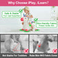 Bouncy Pals Toddler Unicorn Hopper Toy Girl Gift, Outdoor Ride Animal Horse