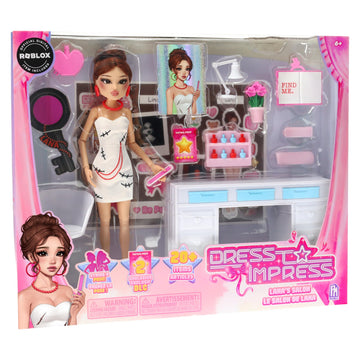 Dress To Impress - Lana Deluxe Fashion Doll Set - Series 1 Wave 1 - 11.5-Inch Tall Doll - Doll Playset, Accessories, Collector Card - Includes DLC