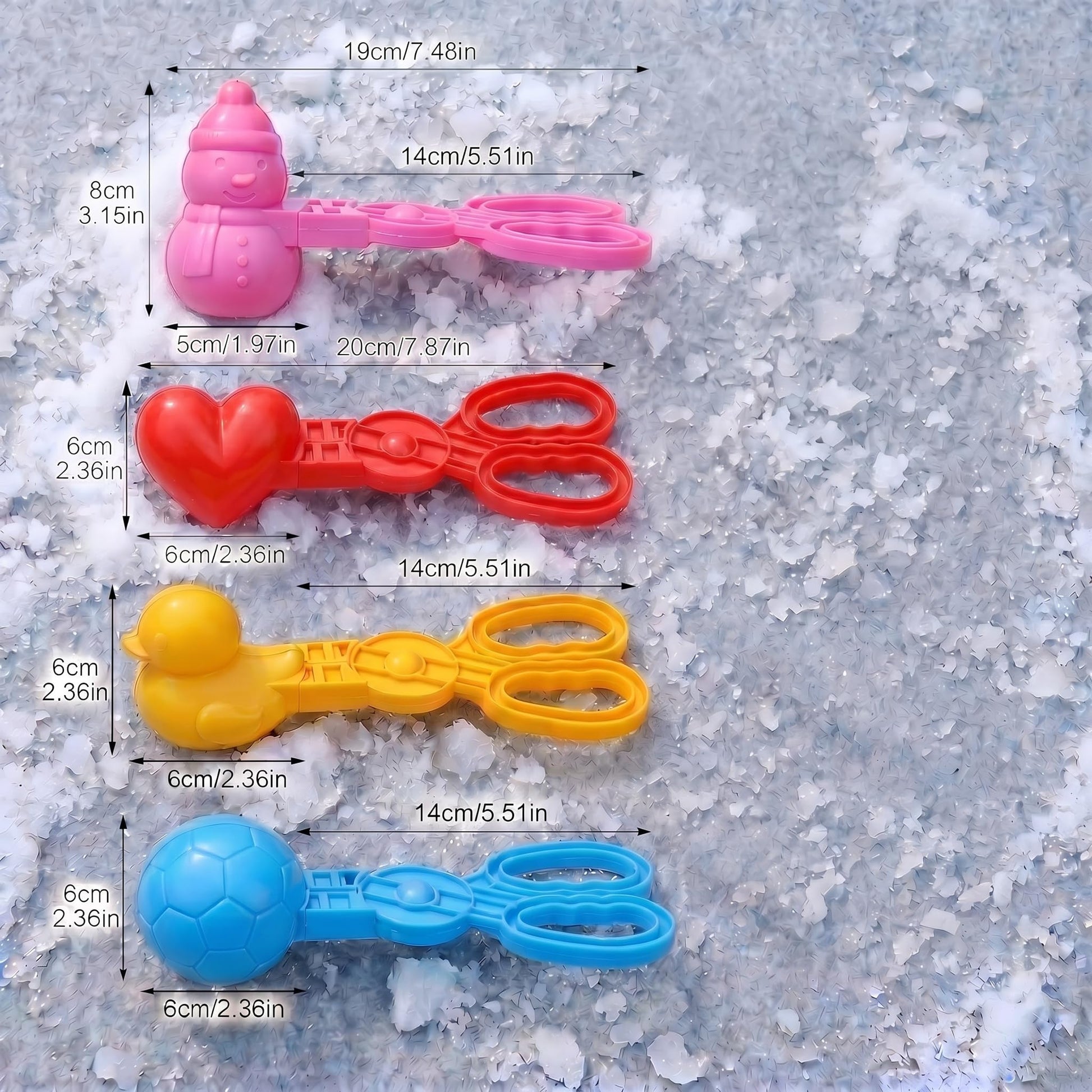 UMUACCAN 4 Pcs Sand Molds Maker for Kids, Sand Toys