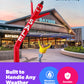 LookOurWay Air Dancers Inflatable Tube Man Attachment - 20 Feet Tall Wacky Waving Inflatable Dancing Tube Guy for Business Promotion - Blower Not