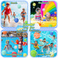 21 Pcs Reusable Water Balloons Quick Fill, Pool Beach Water Ballons for Boys and Girls, Summer Outdoor Games Water Toys for Kids Ages 3-12