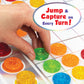 MindWare Skippity - Jump-and-Capture Board Game for 2 to 4 Players - Twist on Checkers - 100pc - Fun for Kids & Adults, Ages 5+
