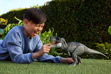Mattel JCH02 Jurassic World Rebirth Power Devour Tyrannosaurus Rex Dinosaur Figure