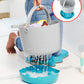Skip Hop Bath Toy Storage, Moby Stowaway Bucket, Grey