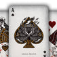 theory11 Peaky Blinders Playing Cards - Premium Officially Licensed Deck Luxury Collectible Cards with Antique Gold Foil & Tactile Embossing for Fans