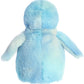 Aurora® Adorable Mini Flopsie™ Baby Penguin Stuffed Animal - Playful Ease - Timeless Companions - Rainbow 8 Inches