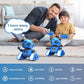 Dzxlin Robot Toys for Boys and Girls, Rechargeable Remote Control Robot with Auto-Demonstration, Light Projection, Dance Moves, Music, and Gesture