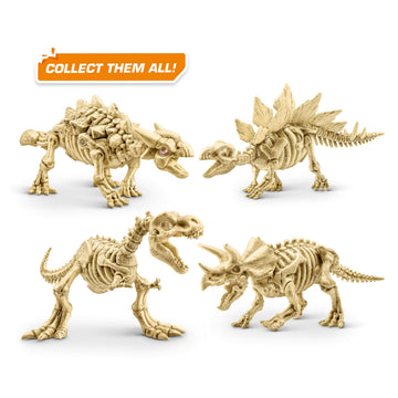 Robo Alive Fossil Find Amber Adventure (T-REX) by ZURU, Surprise Unboxing and Dinosaur Toy for Boys