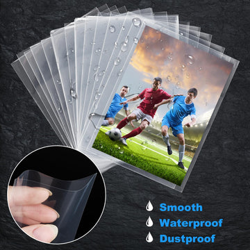 200Pcs Card Sleeves, Penny Sleeve,Trading Card Sleeve, Clear Inner Protector Fit for MTG TCG Baseball Football Soccer Sports Standard Trading Cards