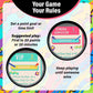 AQUARIUS Music Trivia Card Game - Pop, Rock, Hip-Hop & Alternative Quiz - Party Game for Adults & Teens, Gift for Music Lovers - I Love the 90s