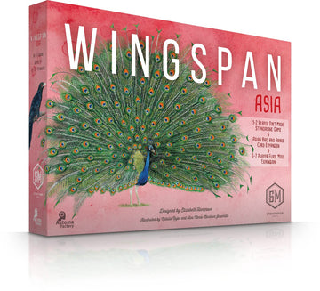 Stonemaier Games: Wingspan Asia by Elizabeth Hargrave | Standalone Game or Expansion to Wingspan | A Relaxing Game About Collecting Birds | Add