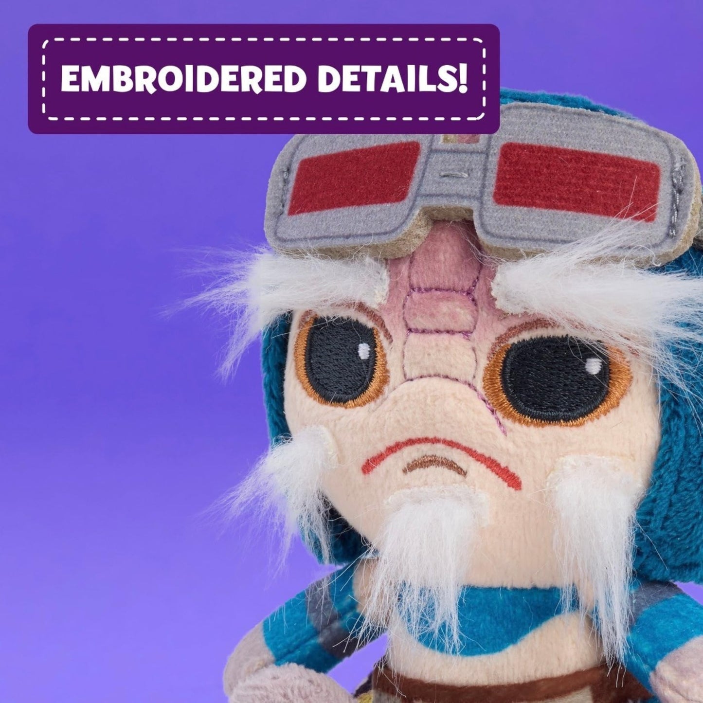 Disney Perch'd Star Wars Anzellan Plush Shoulder Sitter, 3.75 Inch Stuffed Character Figure