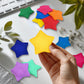 27 PCS Colorful Nylon Bean Bags Small Bean Bags Bulk Hand Toss for Sports Outdoor Party