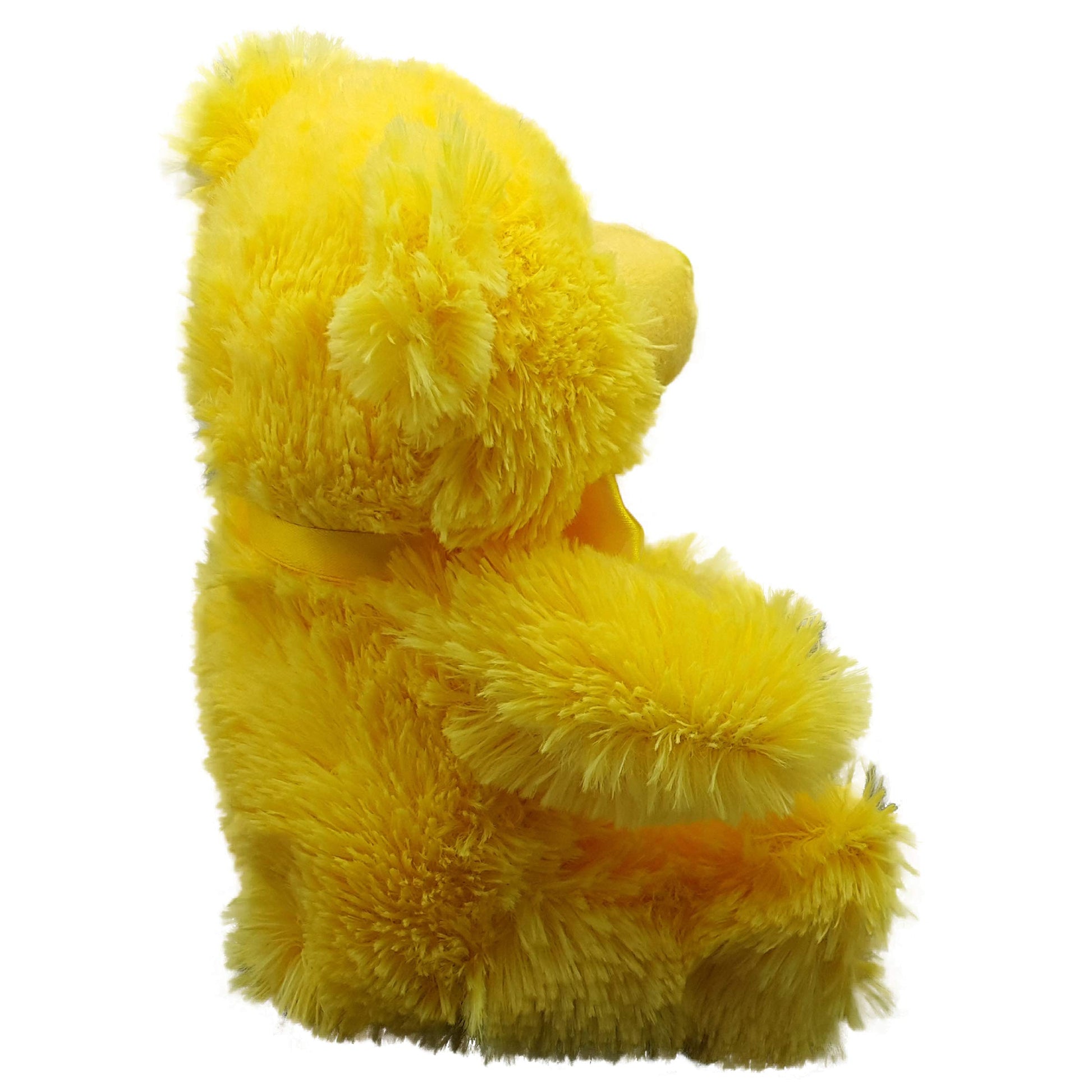 Anico 8" Yellow Teddy Bear - Soft Plush Yellow Bear, Small Bear, Perfect for Kids, Birthdays, Holidays, and More!