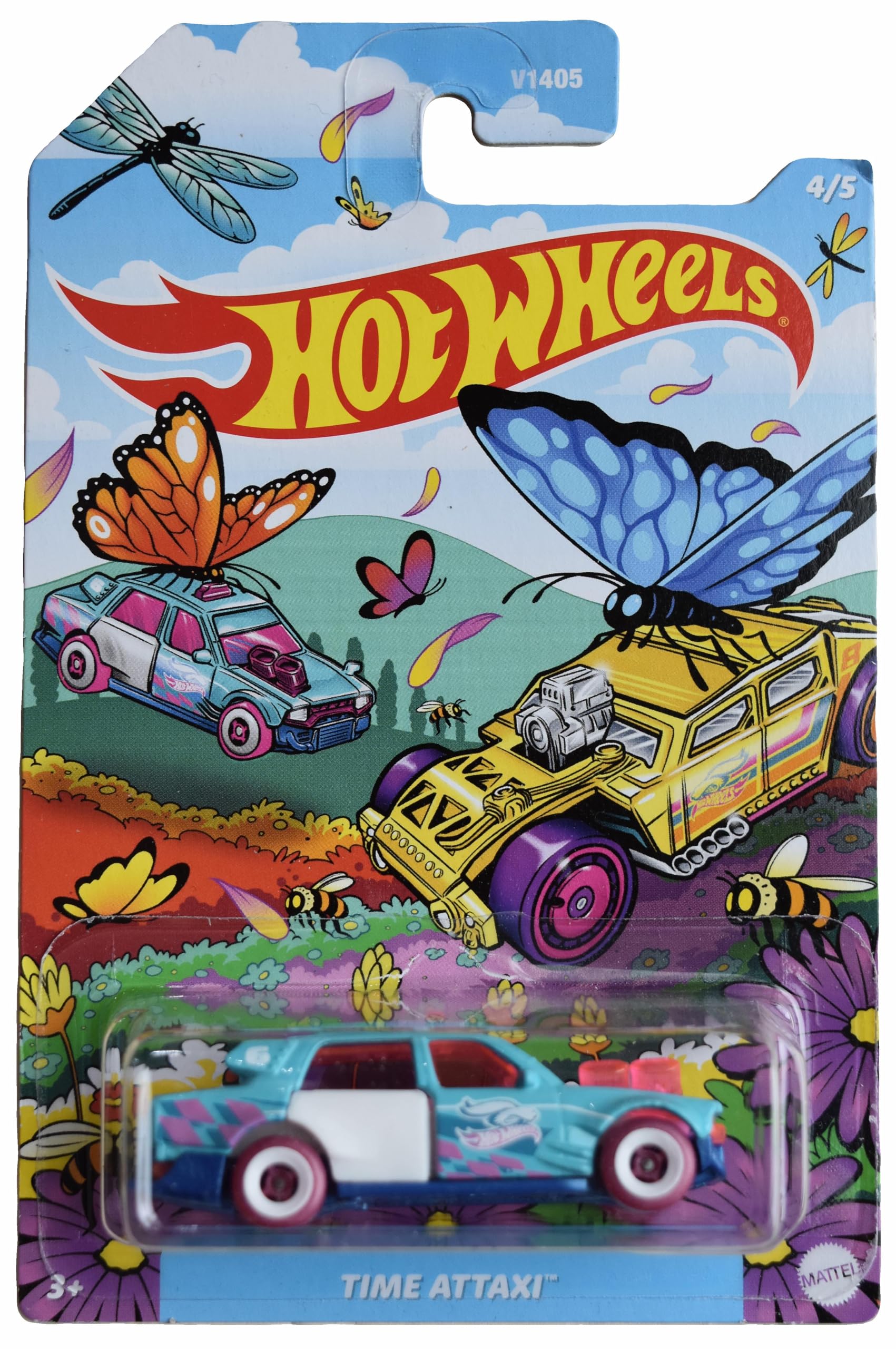 Hot Wheels Time Attaxi, Spring Edition 4/5 [Blue]