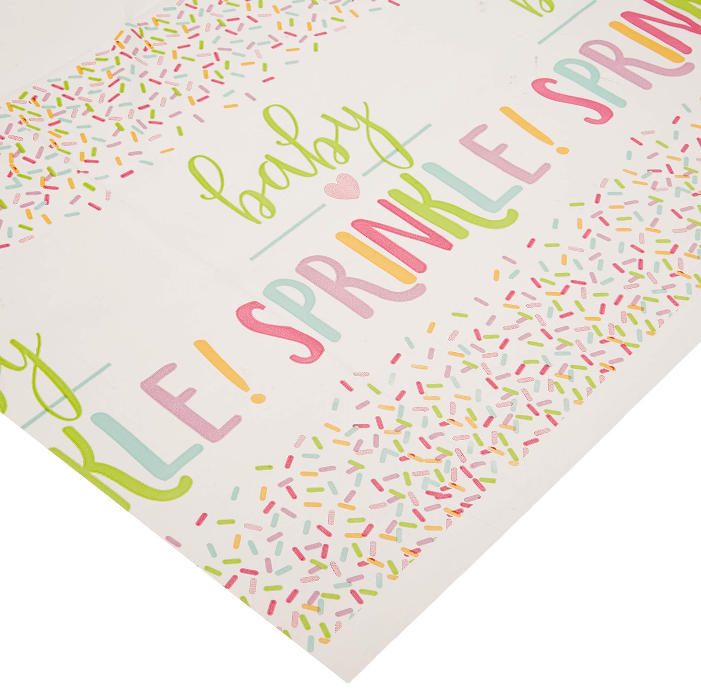 Amscan "Baby Sprinkle" Plastic Party Table Cover