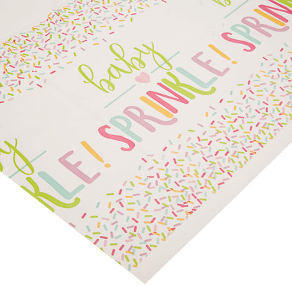 Amscan "Baby Sprinkle" Plastic Party Table Cover