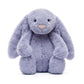 Jellycat Bashful Viola Bunny Stuffed Animal Plush Toy, Medium, Purple