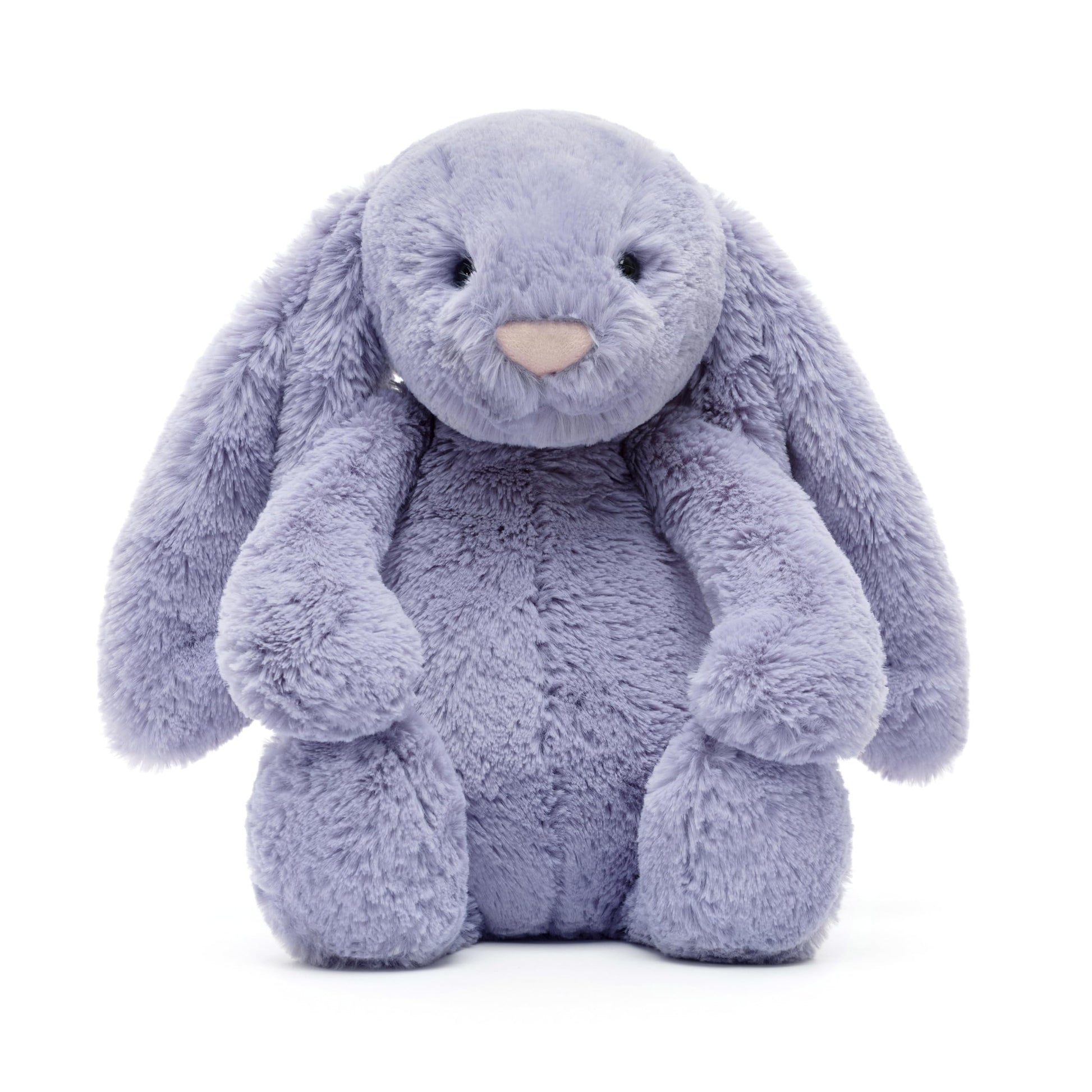 Jellycat Bashful Viola Bunny Stuffed Animal Plush Toy, Medium, Purple