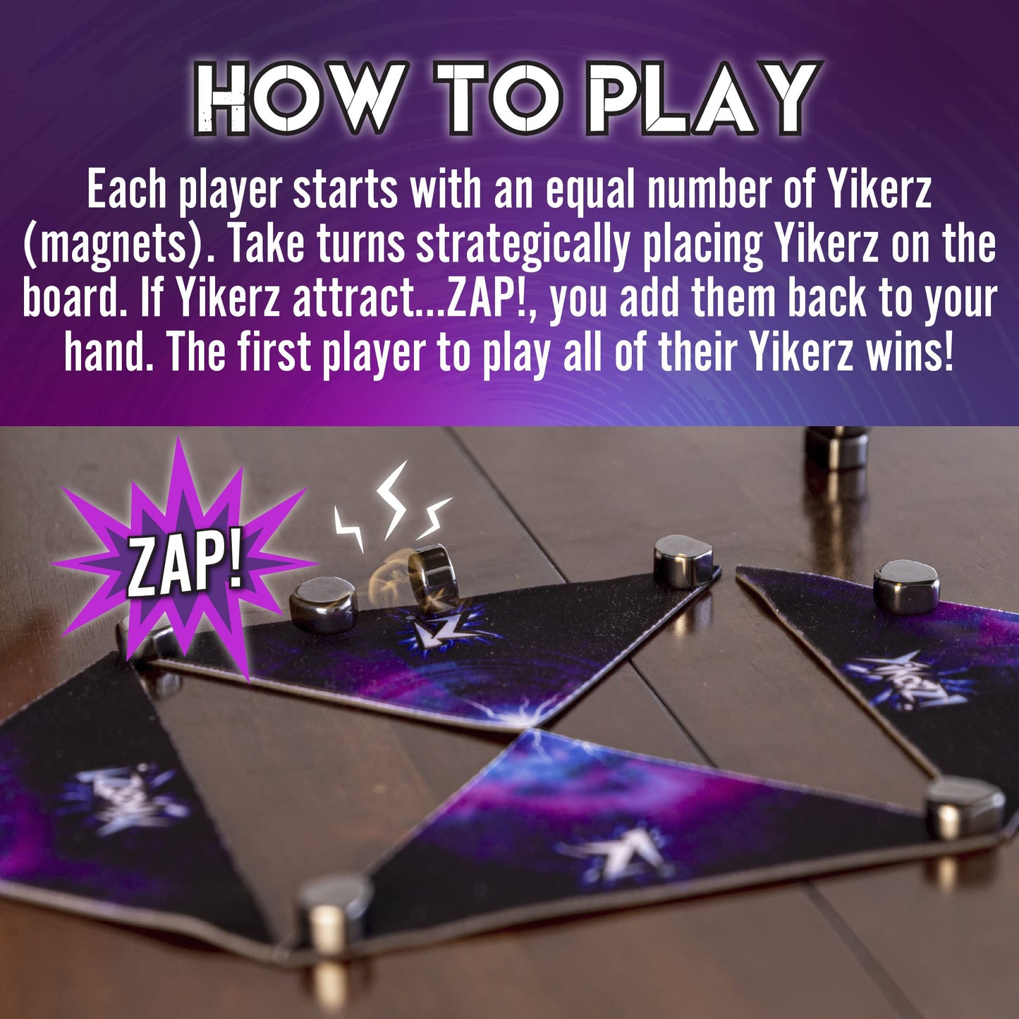 Yikerz Magnetic Board Game