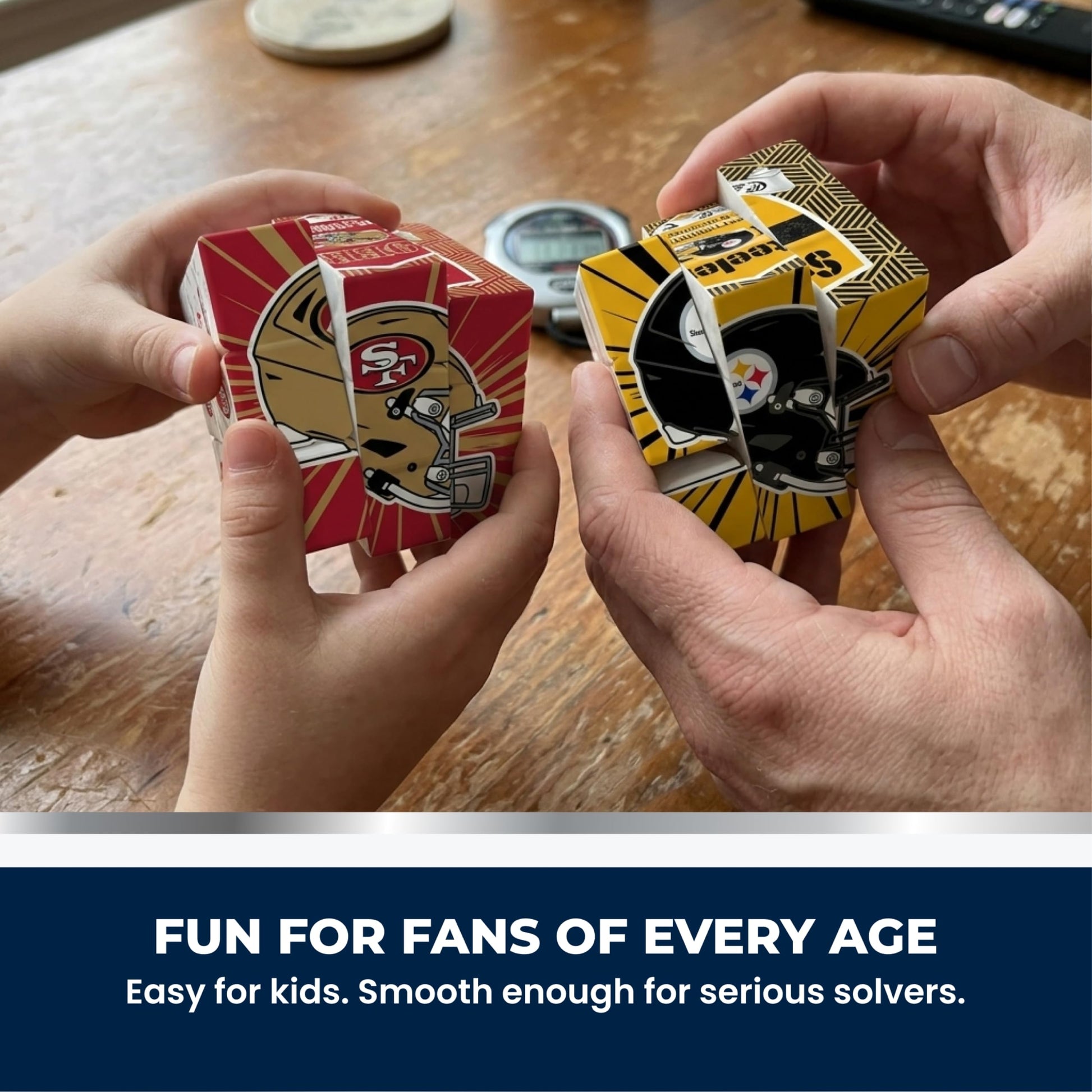 Party Animal NFL Football Speed Cube Puzzle, Green Bay Packers