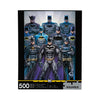 AQUARIUS DC Comics Batman Batsuits Puzzle (500 Piece Jigsaw Puzzle) - Glare Free - Precision Fit - Officially Licensed DC Comics Merchandise
