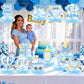 Baby Shower Centerpieces for Tables Boy: 12Pcs It's A Boy Baby Shower Honeycomb Centerpieces Baby Boy Baby Shower Decorations It's A Boy Baby Shower