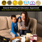 Think Tank Scholar 162 Division Flash Cards Set (Award Winning) All Facts 0-12 for Kids in 2ND, 3RD, 4TH, 5TH, 6TH Grade Class or Homeschool - Learn
