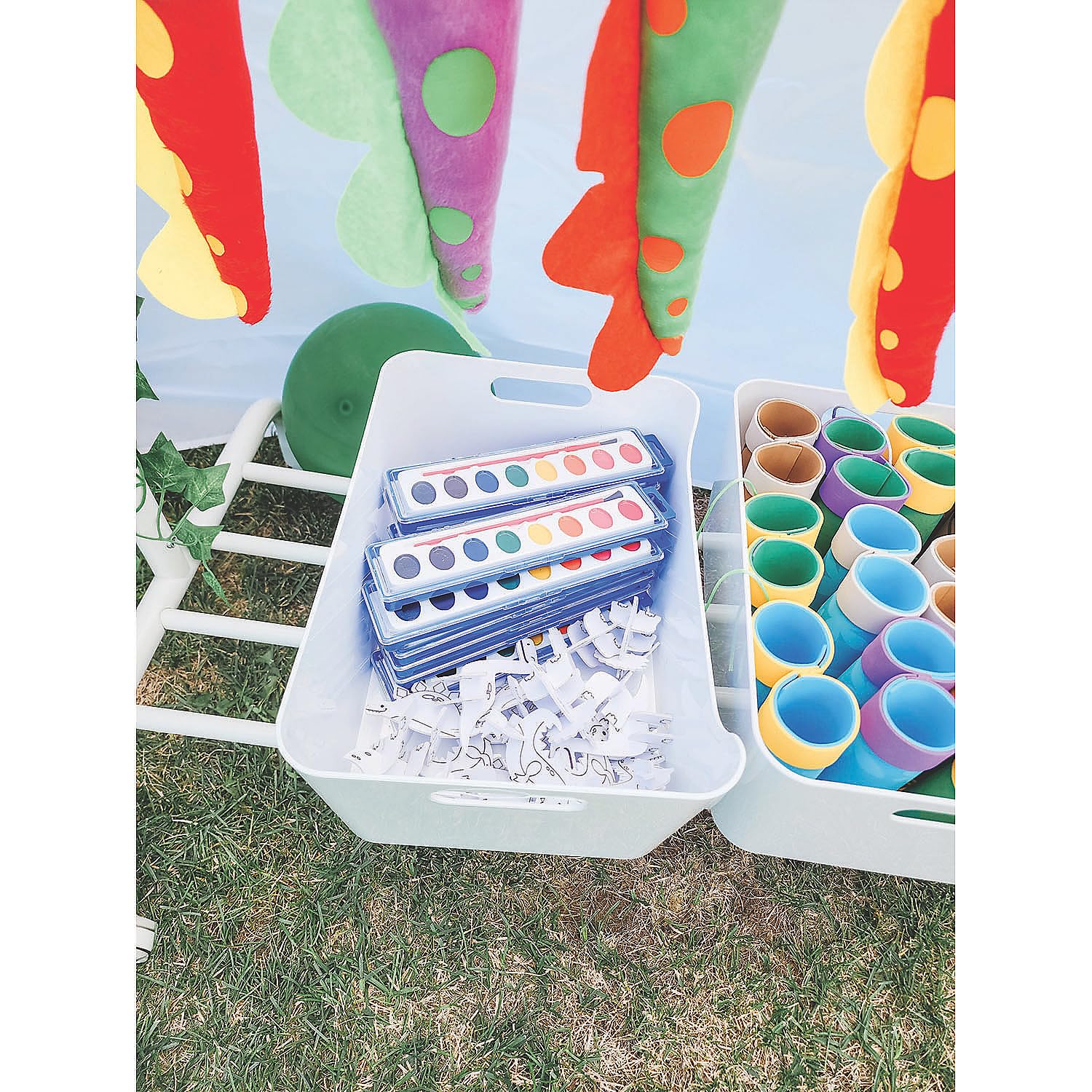 Fun Express CYO Foam Mini Dinosaur Craft Kits - VBS Vacation Bible School Supplies/Decor - 48 Pieces