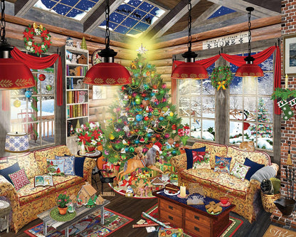 White Mountain 1000 Piece Jigsaw Puzzle, No Place Like Home