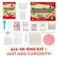 Playz Edible Candy Making Science Kit for Kids Ages 8-12 Years Old - Food Science Chemistry Kid Science Kit with 40 Experiments to Make Your Own