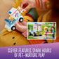 LEGO Friends Pet Clinic Ambulance 41694 Building Kit; Birthday Gift for Kids Comes with Children’s Vet Kit; Animal Rescue Toy Playset for Kids Aged 4
