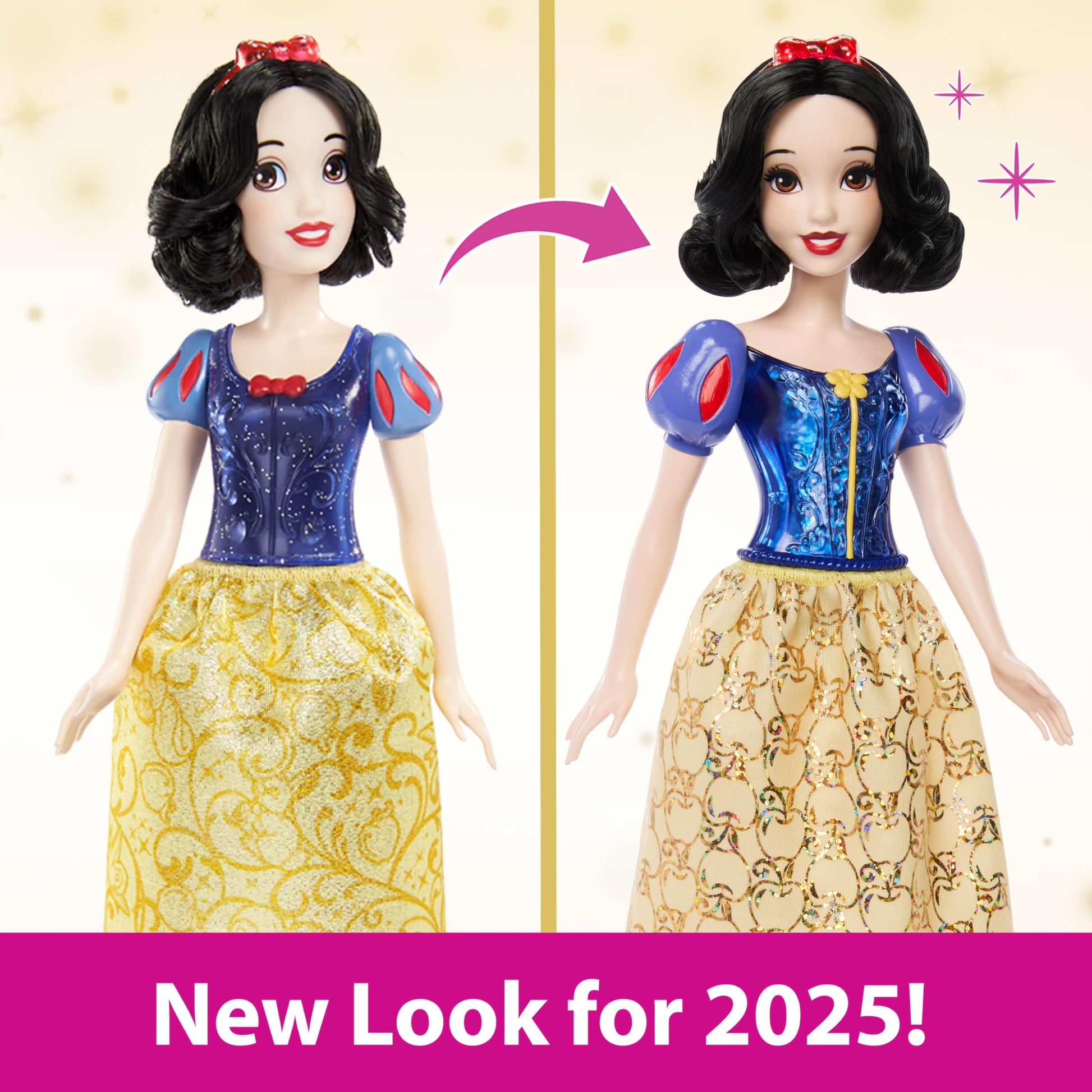 Mattel Disney Princess Snow White Fashion Doll in Signature Look