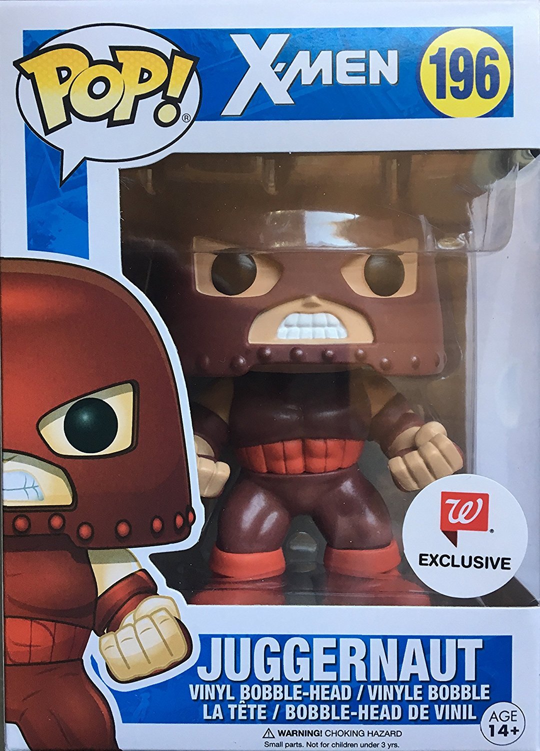 Funko POP! Marvel X-Men Juggernaut #196 Exclusive 3.75 Inch Action Figure