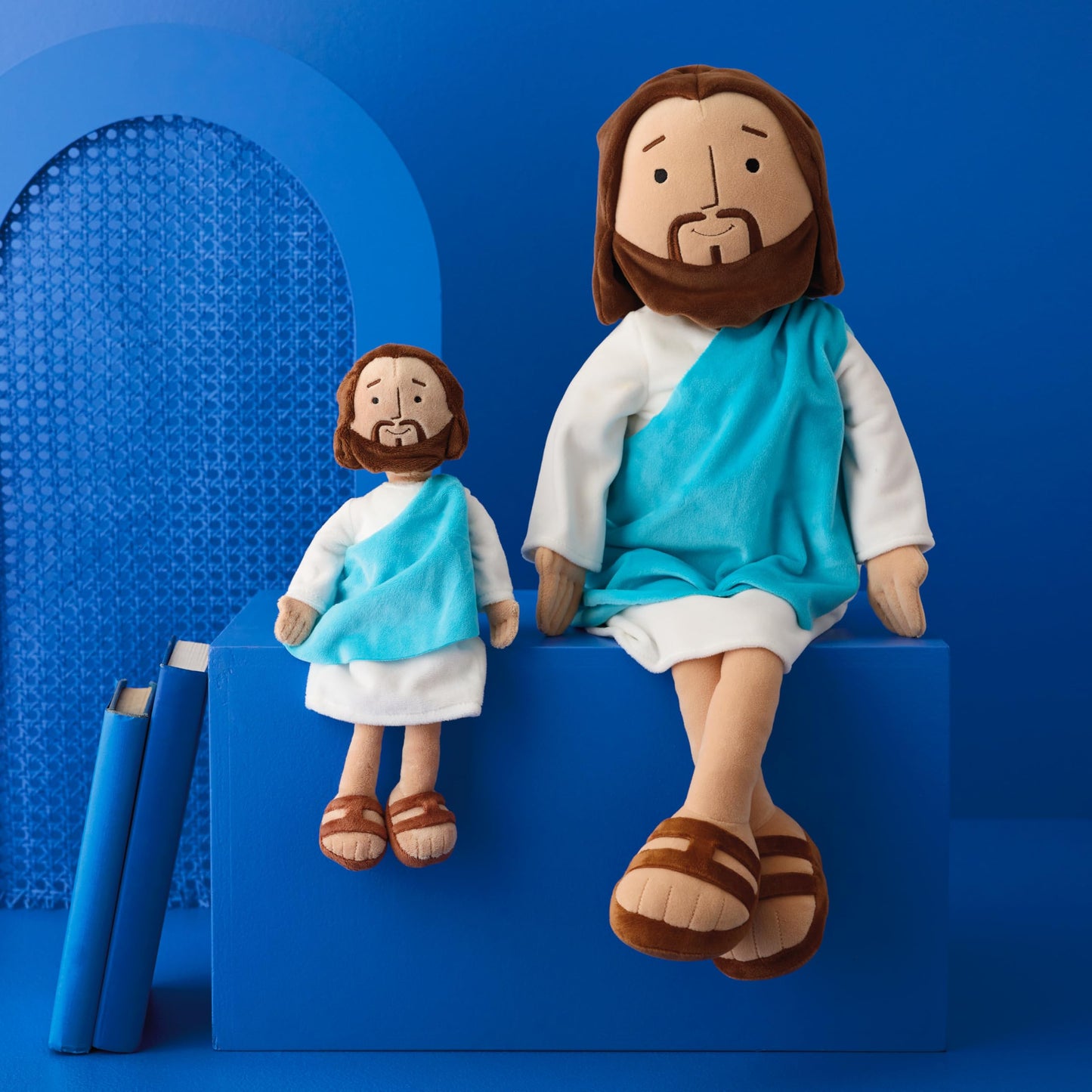 Hallmark Big My Friend Jesus Plush Doll, 25.5" Large Stuffed Jesus, Religious Gift for Kids for Easter, Christmas, Baptism Gift and More
