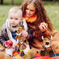 6 Pcs Safari Stuffed Animals Bulk Lion Elephant Monkey Tiger Toy Plush Zoo Animals Junble for Boy Girl Gift Animal Themed Parties Baby Shower