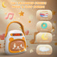 FUTESI Portable Kids Music Player for Toddlers, Preloaded Stories Music Lullabies & White Noise, Mini Toddler MP3 Player with Bluetooth Speaker