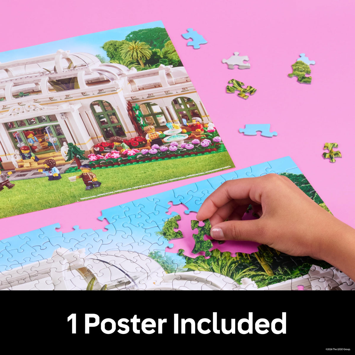 LEGO® Botanical Garden Puzzle, 1000 Pieces