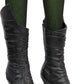 Mattel Universal Wicked Elphaba Fashion Doll & Accessories with Green Skin, Braided Black Hair, Posability & Removable School Uniform