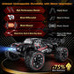 1:16 Scale All Terrain Fast RC Cars for Adults 40KPH, 4WD Electric Off-Road Remote Control Monster Truck with Metal Chassis, 2.4Ghz High Speed Car