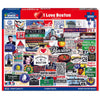 White Mountain 1000 Piece Jigsaw Puzzle State Collage, I Love Boston