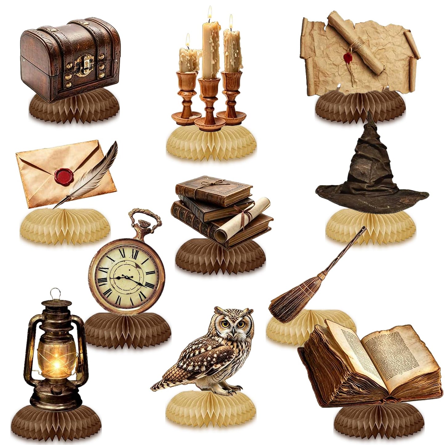 11 Pcs Magical Wizard Party Decorations Magical Wizard Birthday Decorations