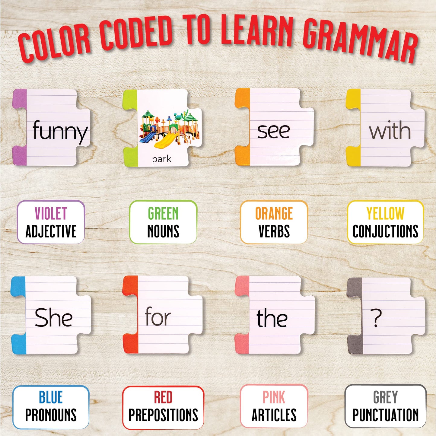 Hapinest Sentence Building for Kids, Learning Game Grammar Reading & Speech Therapy Materials Activities, Kindergarten 1st 2nd Grade Special Education
