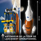 Lego City Rocket Launch Center Building Toy Set 60351, NASA-Inspired Space Toy with Rocket, Launch Tower, Observatory, and Mission Control, Pretend