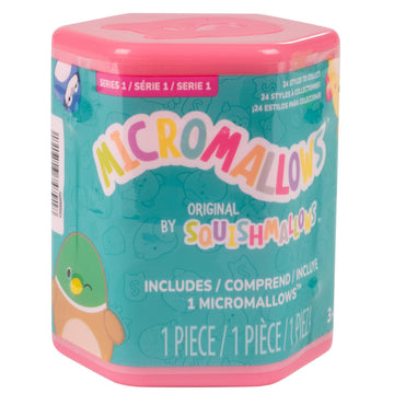 Squishmallows Micromallows Series 1 Mini Mystery Plush (1 Pack) Official Jazwares Stocking Stuffer Plush - Collectible Soft & Squishy Blind Capsules
