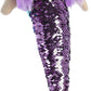 Aurora® Enchanting Sea Sparkles™ Sequin Sparkles™ Jenna Stuffed Doll - Imaginative Play with Magical Companions - Perfect for Kid's Birthdays
