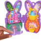 Polly Pocket x Peeps, 6 Micro Dolls & 2 Playsets with 6 Themed Accessories & Clip Keychains, Travel Toy, Partnership Compact