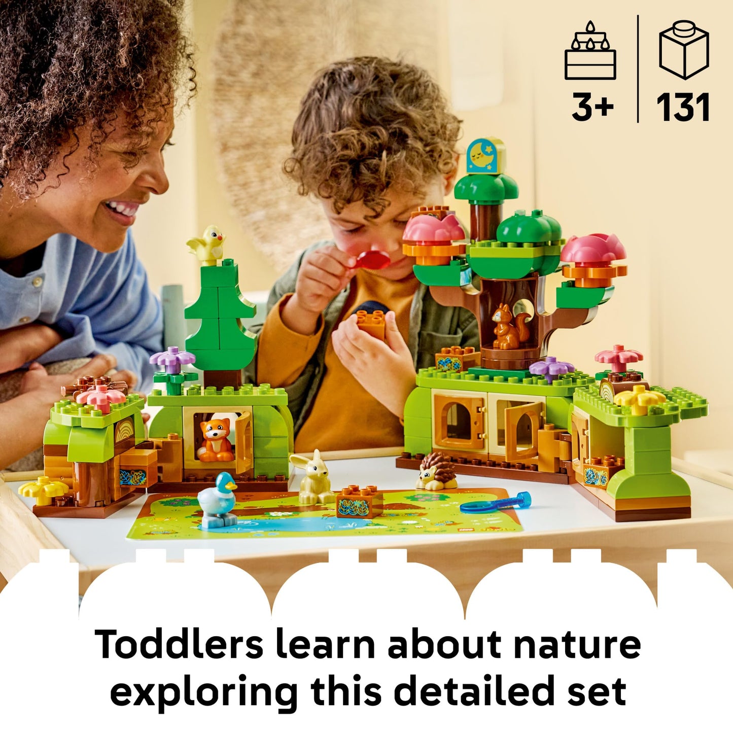 LEGO DUPLO Town Discovery Forest with Wild Animals 10480