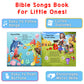 LEARNING BUGS Christian Bible Songs - 15 Songs of Faith for Little Ones, Musical Books for Toddlers, 28-Button Music Book, Musical Toys for Toddlers